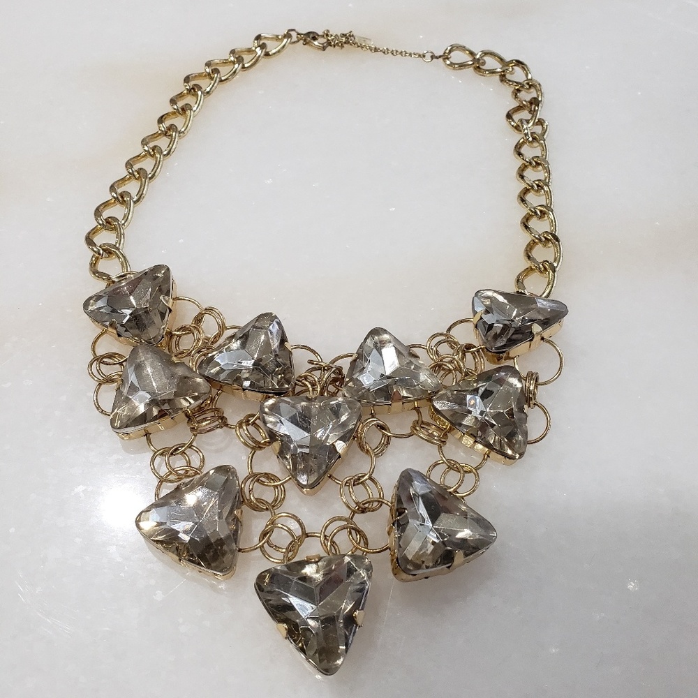Gold/Gem Necklace